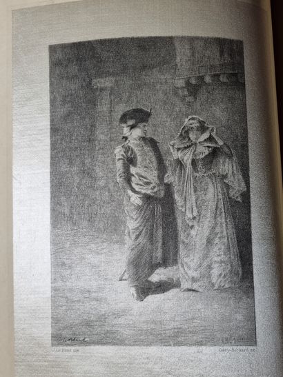 DUMAS (Alexandre). Le Chevalier de Maison-Rouge. Paris, Émile Testard, 1894. 2 volumes...