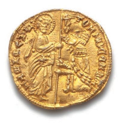 null ITALY, Venice : Thomas Mocenigo (1414-1423)
Gold sequin. 3,56 g. 
 Fr. 1231...