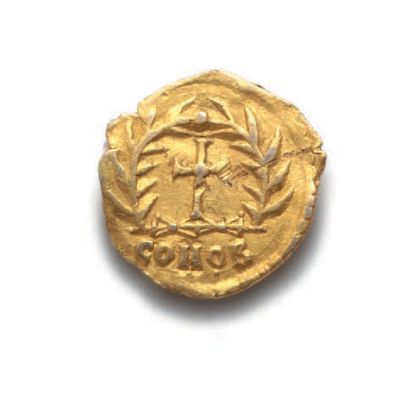 null ZENON (474-491)
Tremissis gold barbarian for the Ostrogoths: Odoacre (476-493)....