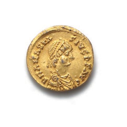 null ANASTASUS (491-518)
Theodoric (493-526) in the name of Anastasius. Rome (?)....