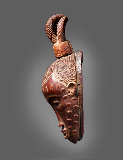 null Gouro Gu mask, Ivory Coast
Wood, ancient pigments
H. 32 cm
Gouro Gu mask, Ivory...