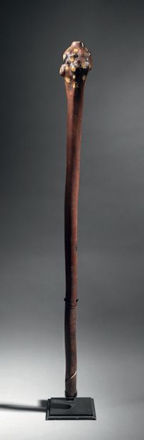 null Massue Vanikau Bulibuli, Iles Fidji
Bois, ivoire marin
H. 114 cm
Vanikau Bulibuli...