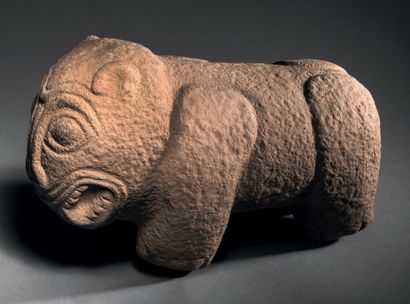 null Stylized jaguar, Diquis culture, Costa Rica
Period VI, 1000-1550 A.D.
Light...
