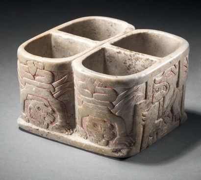 null SMALL FOUR-BEAKER RECIPIENT Chavin (Cupisnique) culture, northern Peru
Early...