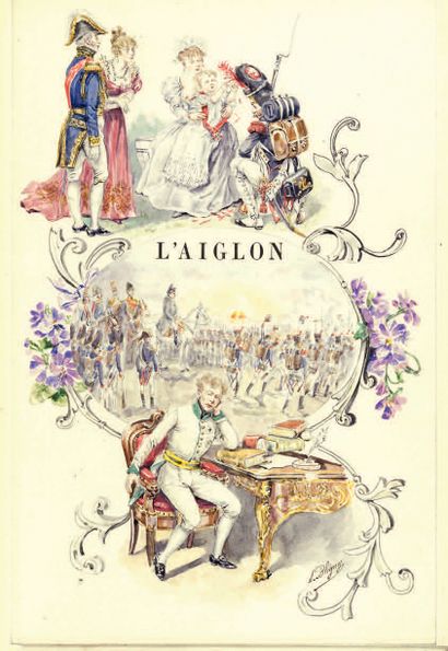 ROSTAND (Edmond). L'Aiglon. Drame en six actes, en vers. Paris, Librairie Charpentier...