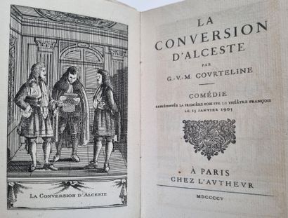 COURTELINE (Georges). The Conversion of Alcestis. Comédie. Paris, Chez l'Autheur...