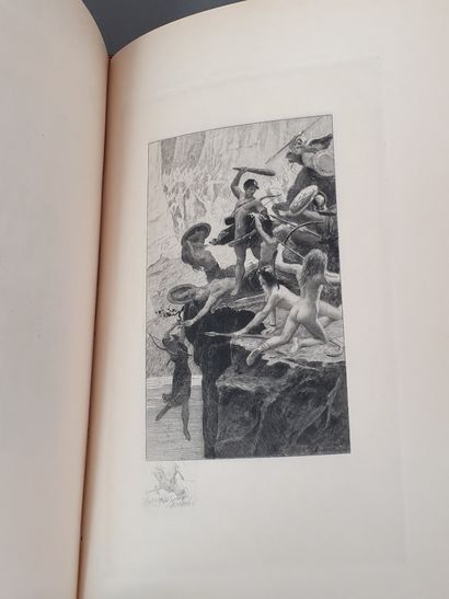 null HENNIQUE (Nicolette). The Twelve Heroic Labours. Preface by Mrs. Alphonse Daudet....
