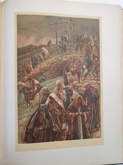 null TISSOT (James). La Vie de Notre Seigneur Jésus Christ. Édition nationale. Tours,...