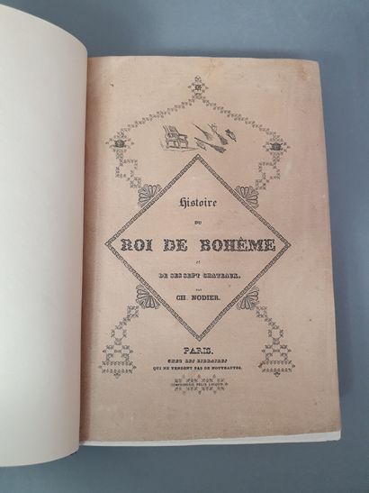 null NODIER (Charles). Histoire du roi de Bohême et de ses sept châteaux. Paris,...