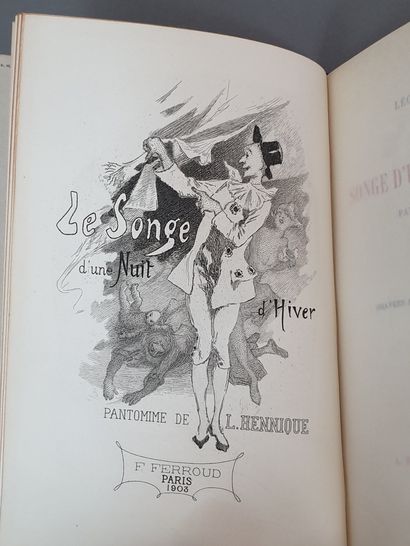 null FRANCE (Anatole). Madame de Luzy. Paris, Ferroud, 1902. - HENNIQUE (Léon). Le...