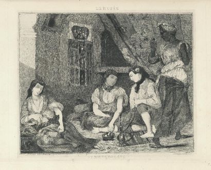 null [DESCAMPS (Alexandre)]. Le Musée, revue du Salon de 1834. Paris, Abel Ledoux,...