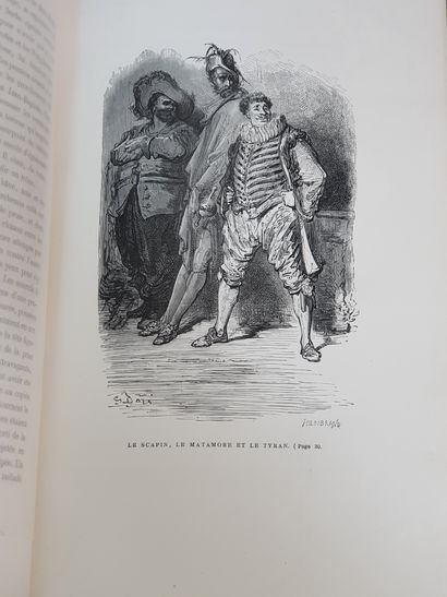 null GAUTIER (Théophile). Le Capitaine Fracasse. Paris, Charpentier, 1866. Large...