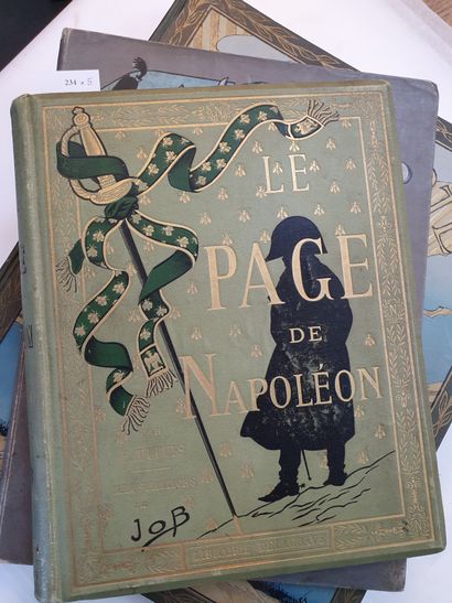 null NAPOLÉON. - Ensemble 5 ouvrages en 5 volumes in-4, en cartonnages d éditeurs,...