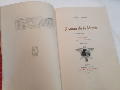 null GAUTIER (Théophile). Le Roman de la momie. Paris, Conquet, Carteret et Cie,...