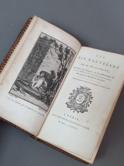 null FLORIAN. Les Six nouvelles. Paris, De l Imprimerie de Didot l aîné, 1784. In-18,...