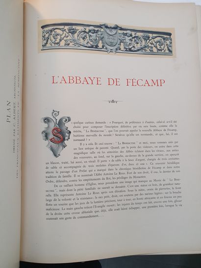 null LE ROUX (Hugues et Alfred). La Bénédictine de l ancienne abbaye de Fécamp. [Rouen,...