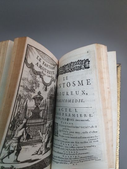 null QUINAULT (Philippe). Le Théâtre. Amsterdam, Antoine Schelte, 1697. 2 volumes...