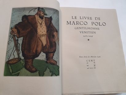 null MARCO POLO. Le Livre de Marco Polo gentilhomme vénitien 1271-1295. S.l., Les...