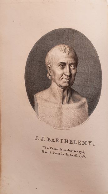 null BARTHÉLEMY (Jean-Jacques). Voyage du jeune Anacharsis en Grèce. Nouvelle édition....