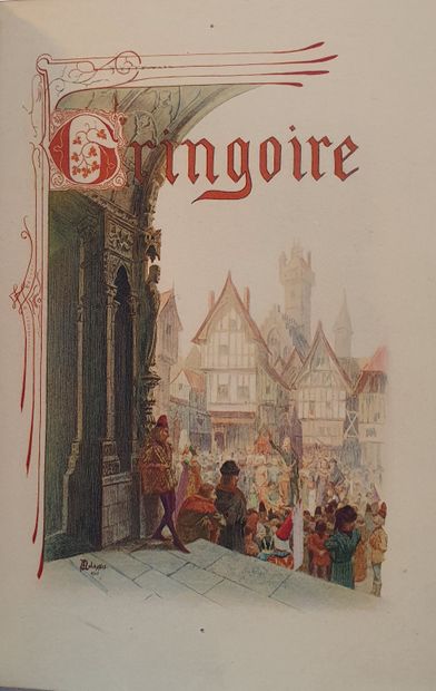 null BANVILLE (Théodore de). Gringoire, comedy in one act in prose. Paris, Louis...