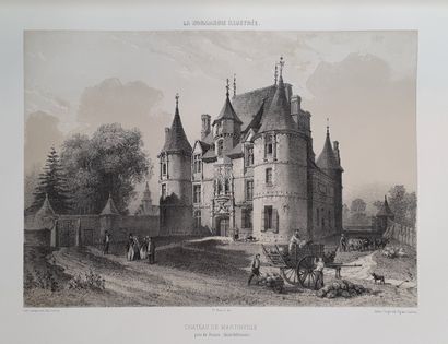 null [BENOÎT (Félix) et Hippolyte LALAISSE]. La Normandie illustrée. Monuments, sites...