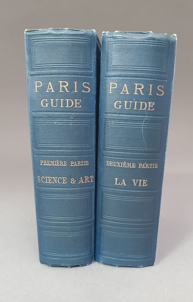 null PARIS GUIDE par les principaux écrivains et artistes de la France. Paris, Librairie...