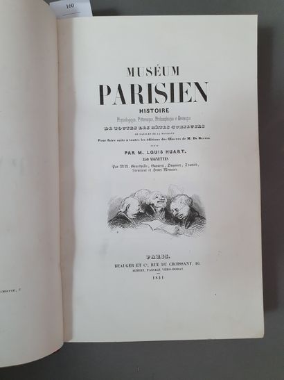 null HUART (Louis). Muséum parisien. Histoire physiologique, pittoresque, philosophique...