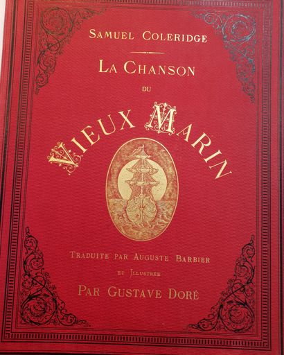 null COLERIDGE (Samuel). La Chanson du vieux marin. Paris, Hachette, 1877. In-folio,...