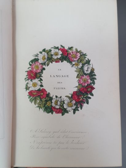 null MARTIN (Aimé). Le Langage des fleurs. Douzième édition. Bruxelles, Société typographique...