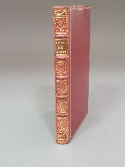 null [FONTENELLE]. Les Amours de Mirtil. Constantinople, 1761. In-8, maroquin rouge,...