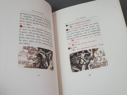 null MAUPASSANT (Guy de). Deux contes. Le Vieux. La Ficelle. Paris, Société normande...