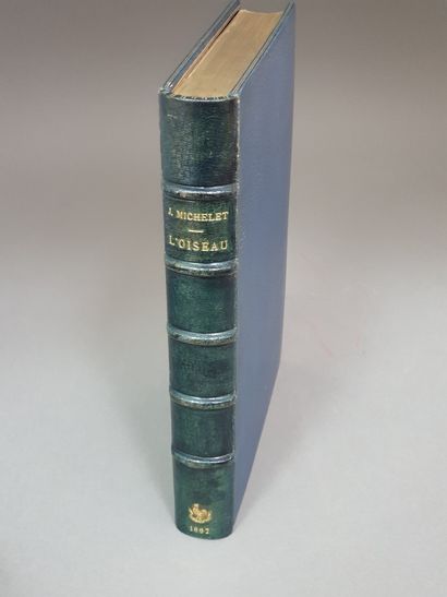 null MICHELET (Jules). L Oiseau. Huitième édition. Paris, Hachette et Cie, 1867....