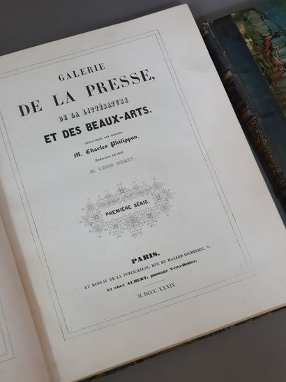 null GALERIE DE LA PRESSE, de la littérature et des beaux-arts. Paris, Au Bureau...