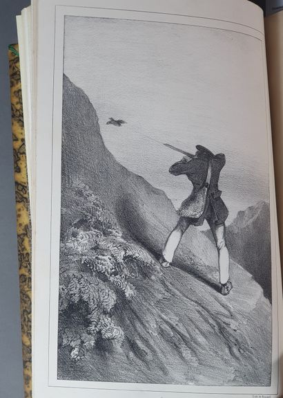 null DEYEUX (Théophile). Le Vieux chasseur. S.l. [Paris, Houdaille], 1835. Grand...