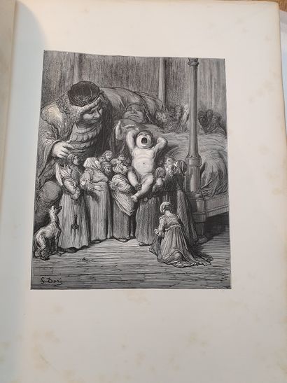 null RABELAIS (François). iuvres. Paris, Garnier frères, 1873. 2 volumes in-folio,...