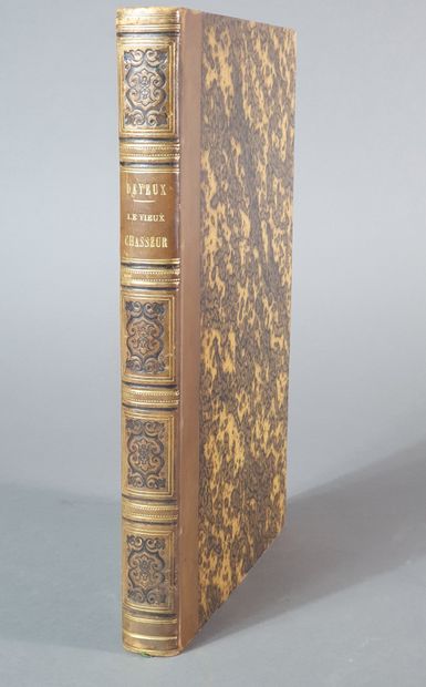 null DEYEUX (Théophile). The old hunter. S.l. Paris, Houdaille], 1835. Large in-8,...