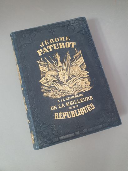 null REYBAUD (Louis). Jérôme Paturot in search of the best of the republics. Paris,...