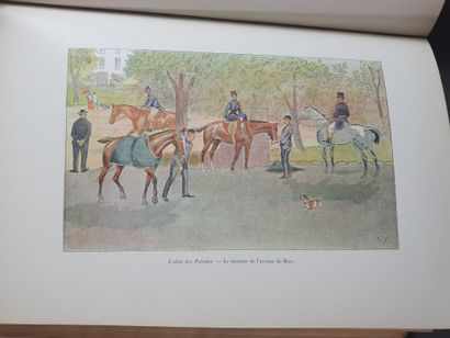 null CRAFTY. Paris au bois. Paris, Plon, Nourrit et Cie, 1890. Grand in-8, toile...