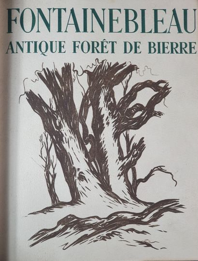 null DALMON (Henri). Fontainebleau. Antique forest of Bierre. S.l.n.d. Paris, Stock,...