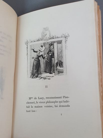 null FRANCE (Anatole). Madame de Luzy. Paris, Ferroud, 1902. - HENNIQUE (Léon). Le...