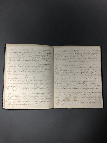 null Manuscrit titré Rêves, à l'encre brune daté Janvier 1838
Portant une fausse...