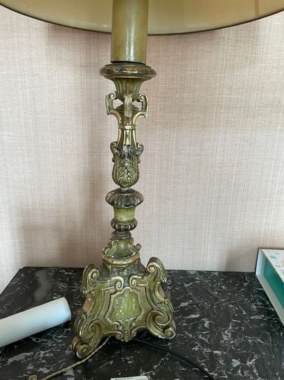 null Candelabra
In painted carved wood