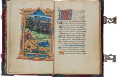null Merial Psalter.
In French, illuminated manuscript on parchment.
France, Paris,...