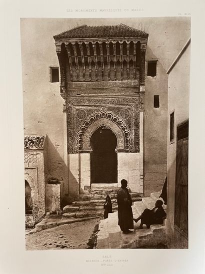 Joseph Daviel de La Nézi?re (1873-1944) 
Les Monuments mauresques du Maroc.
Paris,...
