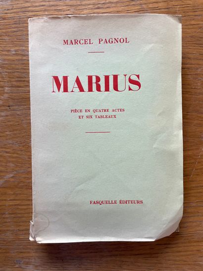Marcel PAGNOL - Marius Paris, Fasquelle, 1931
Edition originale
L'un des 100 exemplaires...