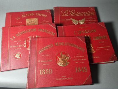  5 volumes DAYOT The French Revolution, The...