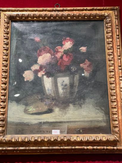 Ecole Moderne Roses in a pot
Oil on canvas
65x54 cm.