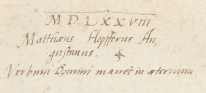 Ciceron Orationum volumina tria. Strasbourg, Josias Rihel, janvier 1574.
In-8 de...