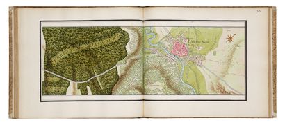 MAPS - Road from Conflans to Basle. S.l.n.d....