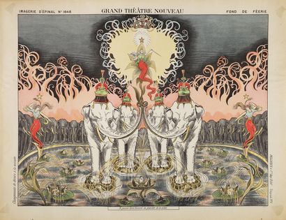 null IMAGES D'ÉPINAL. - Grand théâtre nouveau. Épinal, Pellerin, vers 1900. Ensemble...